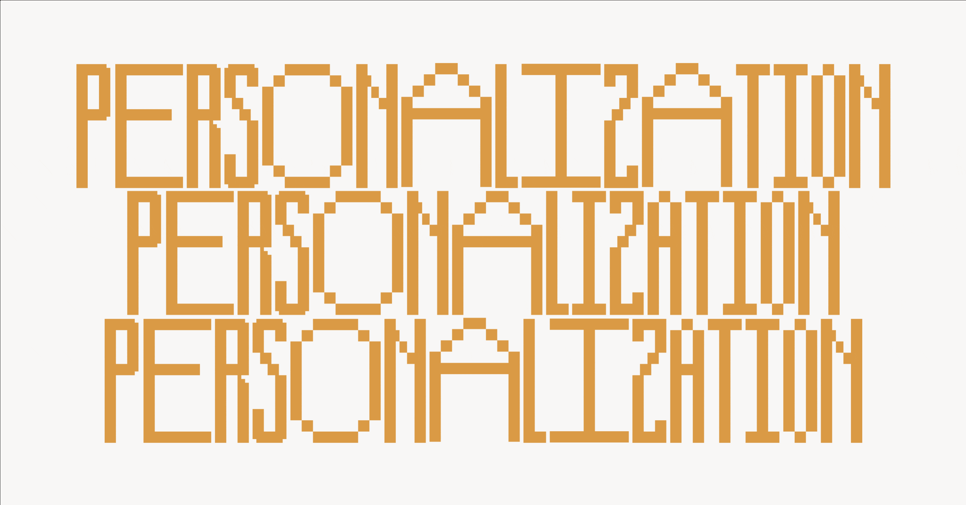 Personalization