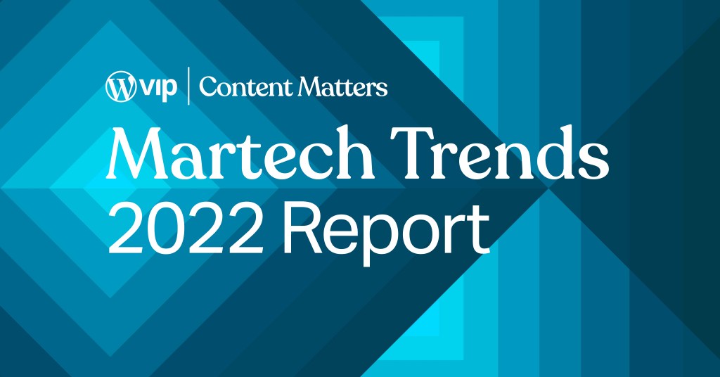 Martech Trends 2022 Report
