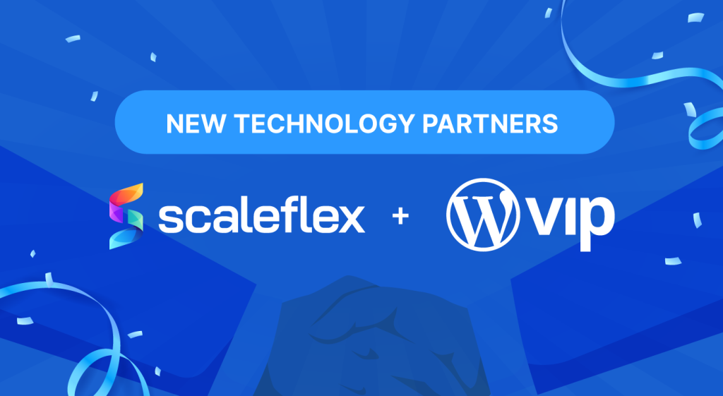 scaleflex and WordPress VIP logo